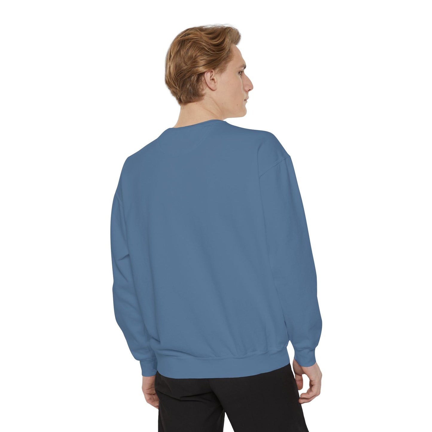 Retro Garment-Dyed Sweatshirt with Converse Design, Unisex Casual Wear, Cozy Fall Fashion, Gift for Friends, Remember to Keep it 110