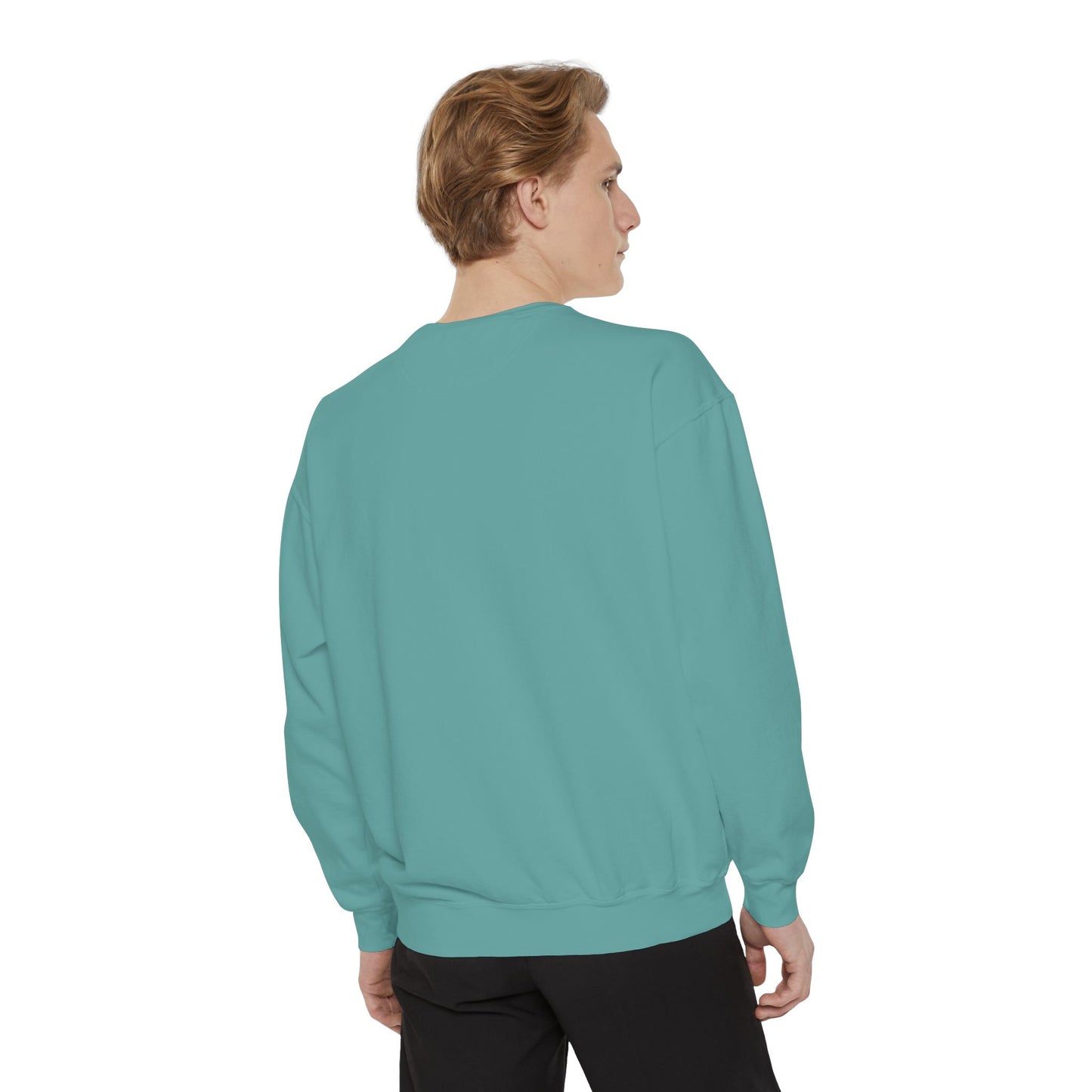 Retro Garment-Dyed Sweatshirt with Converse Design, Unisex Casual Wear, Cozy Fall Fashion, Gift for Friends, Remember to Keep it 110