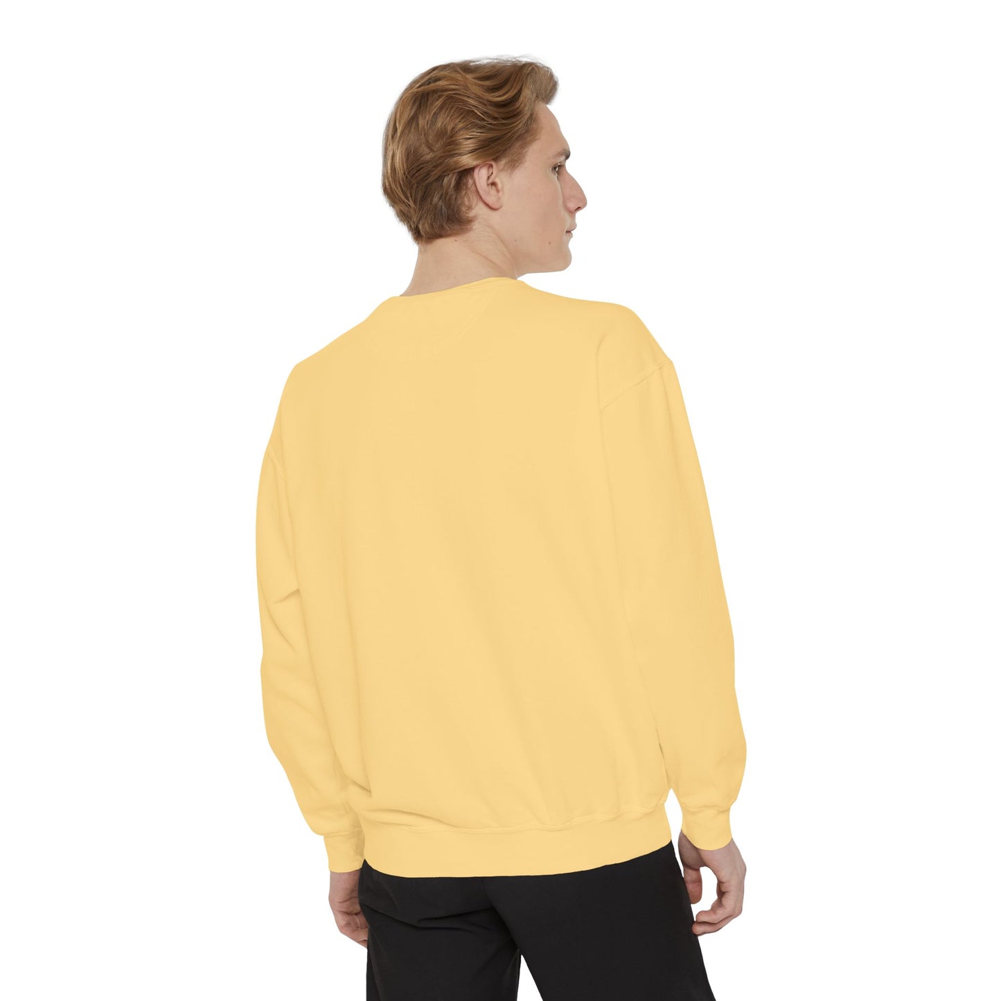 Retro Garment-Dyed Sweatshirt with Converse Design, Unisex Casual Wear, Cozy Fall Fashion, Gift for Friends, Remember to Keep it 110