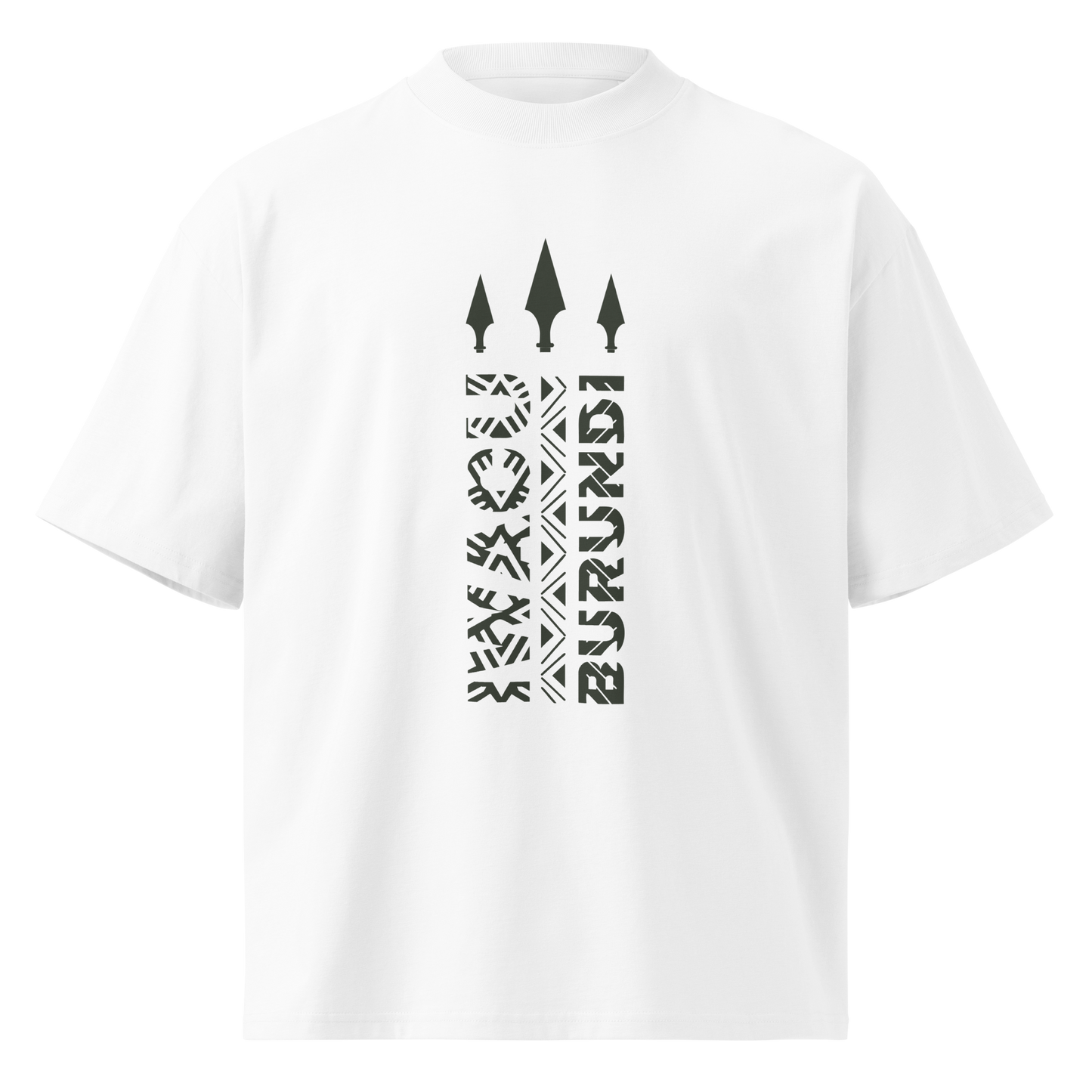 IWACU Oversized High Neck Tee